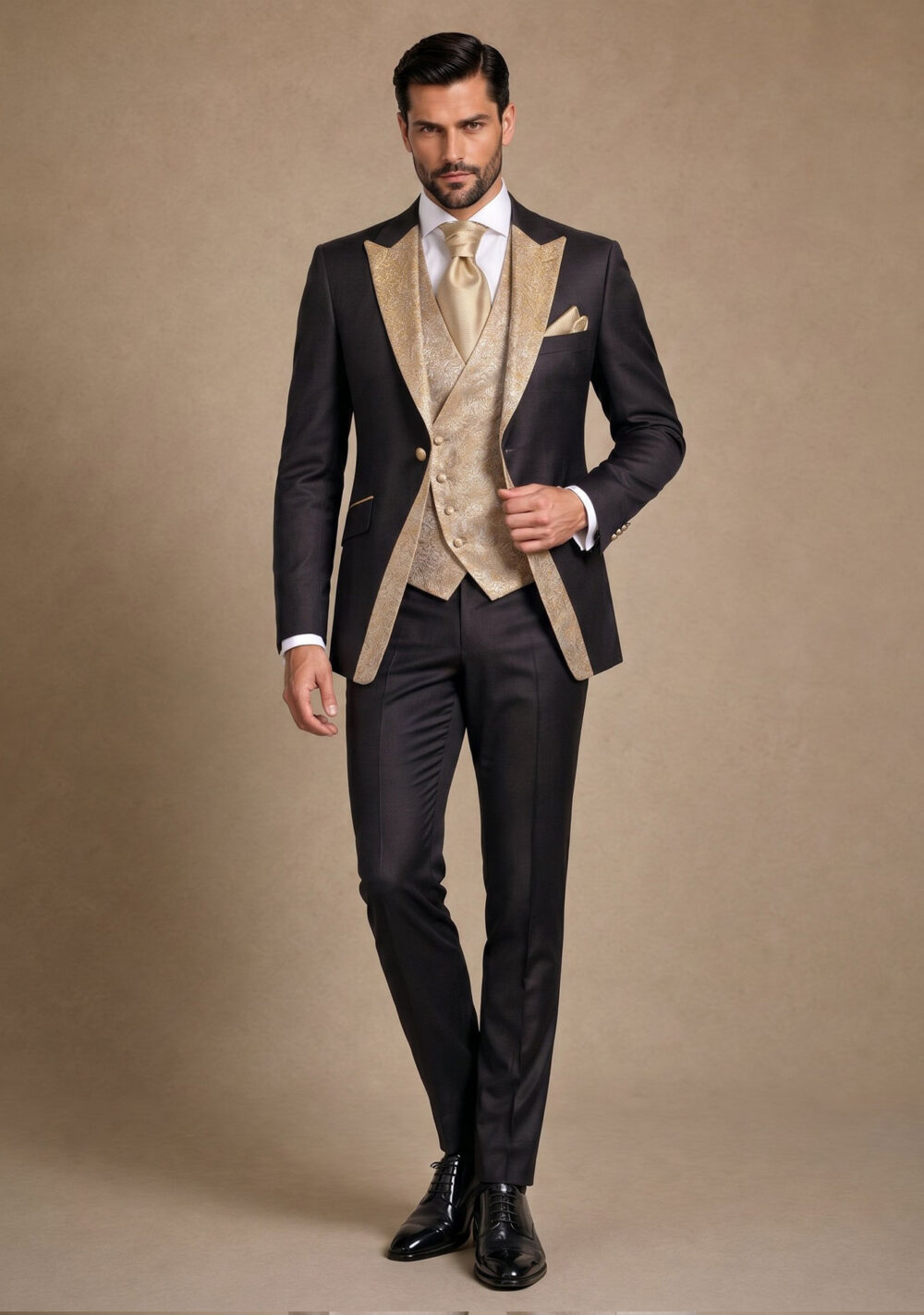 Traje de novio Gris Glen Ainsa