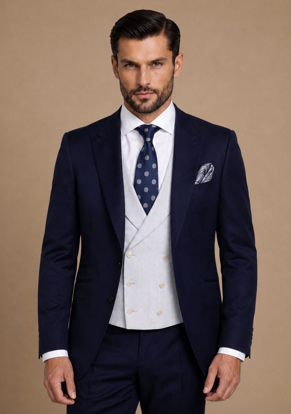 Traje de Novio Azul Rieti More