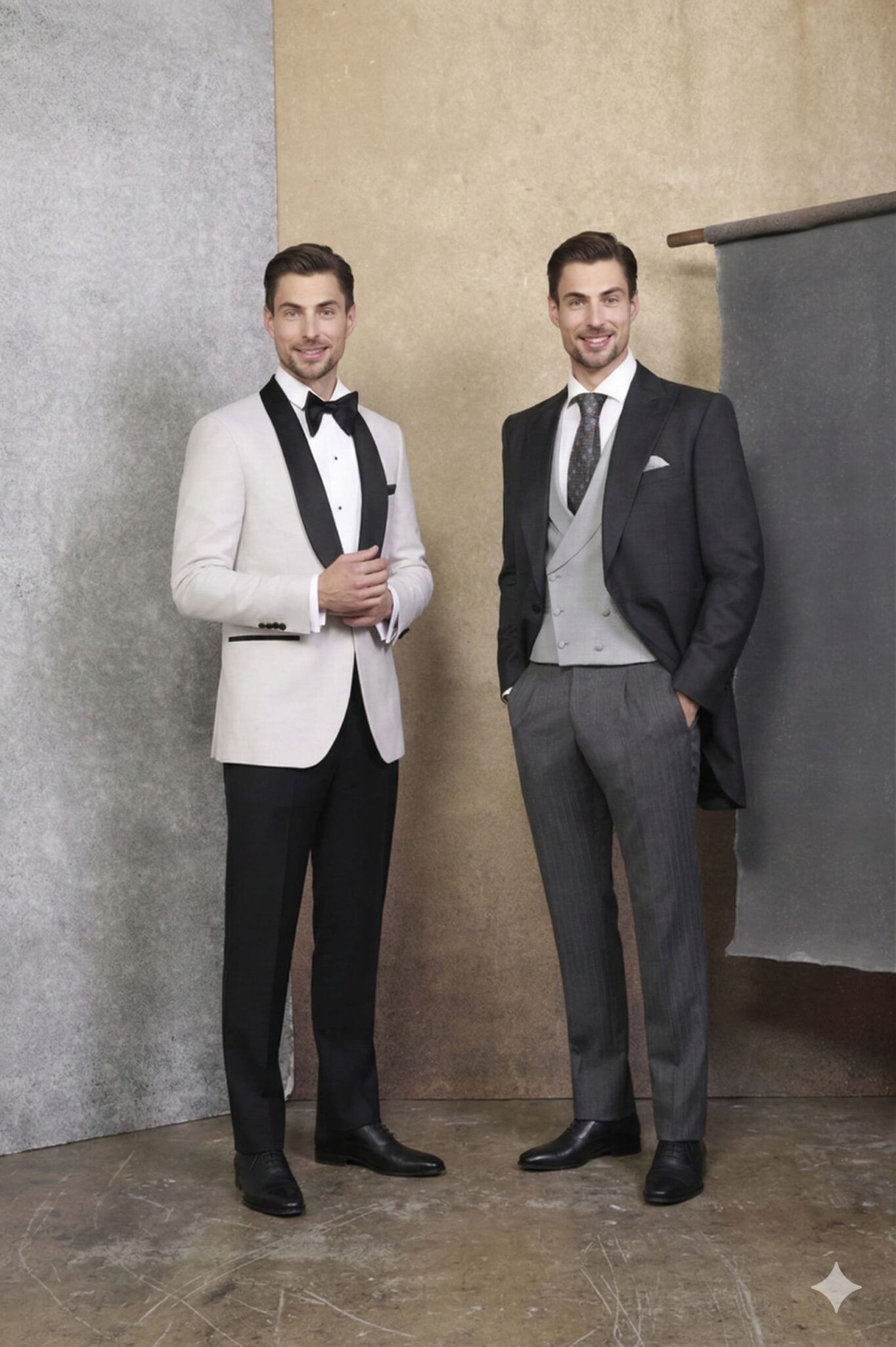 diferencia smoking chaque