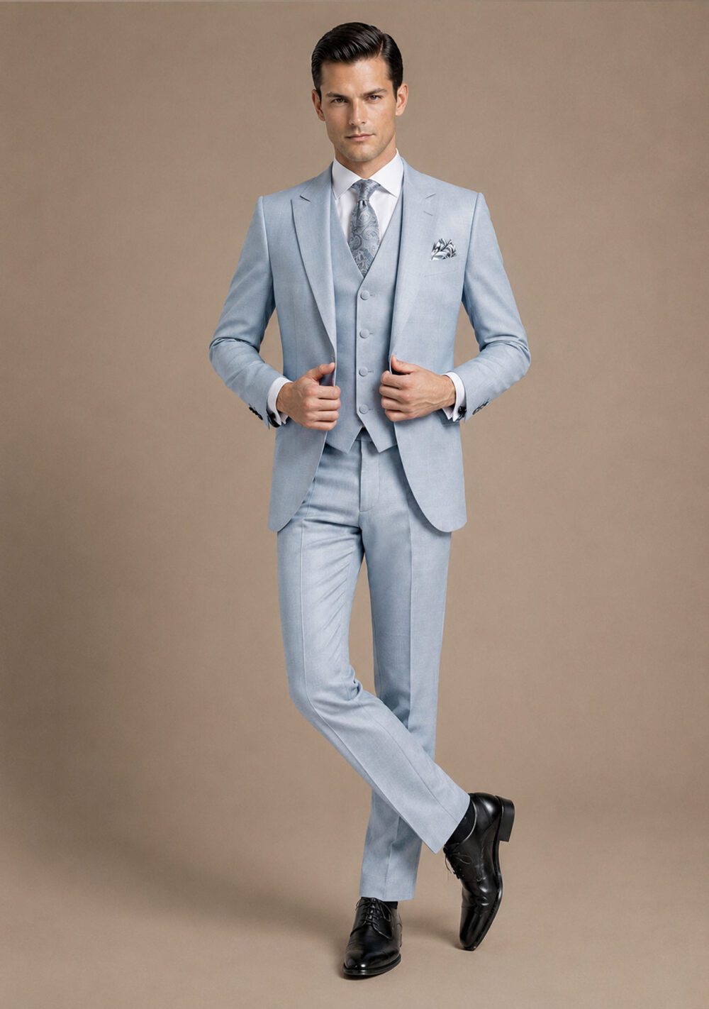 TRAJE AZUL NAVAS TORI PINER