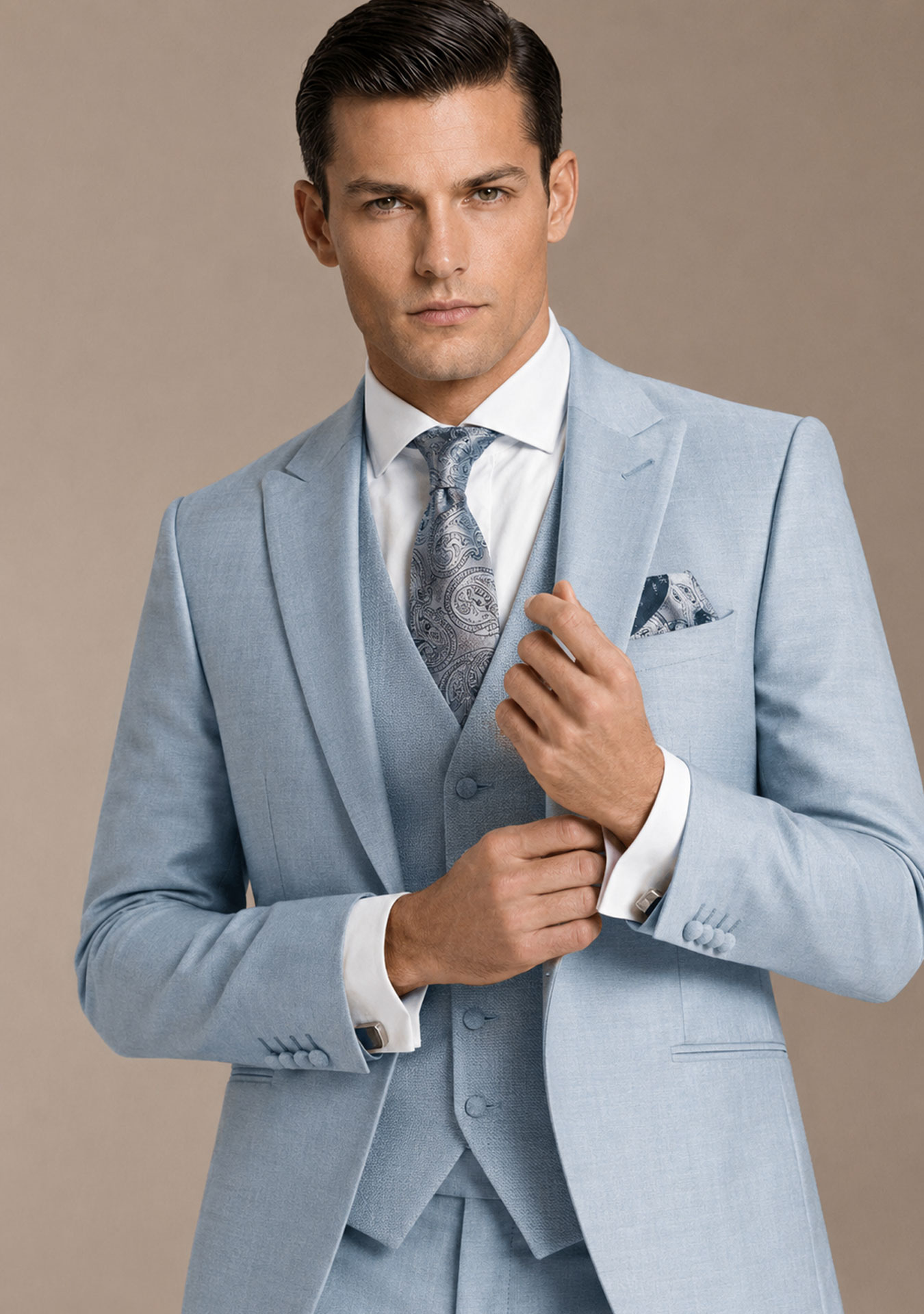 TRAJE AZUL NAVAS TORI PINER - Imagen 2