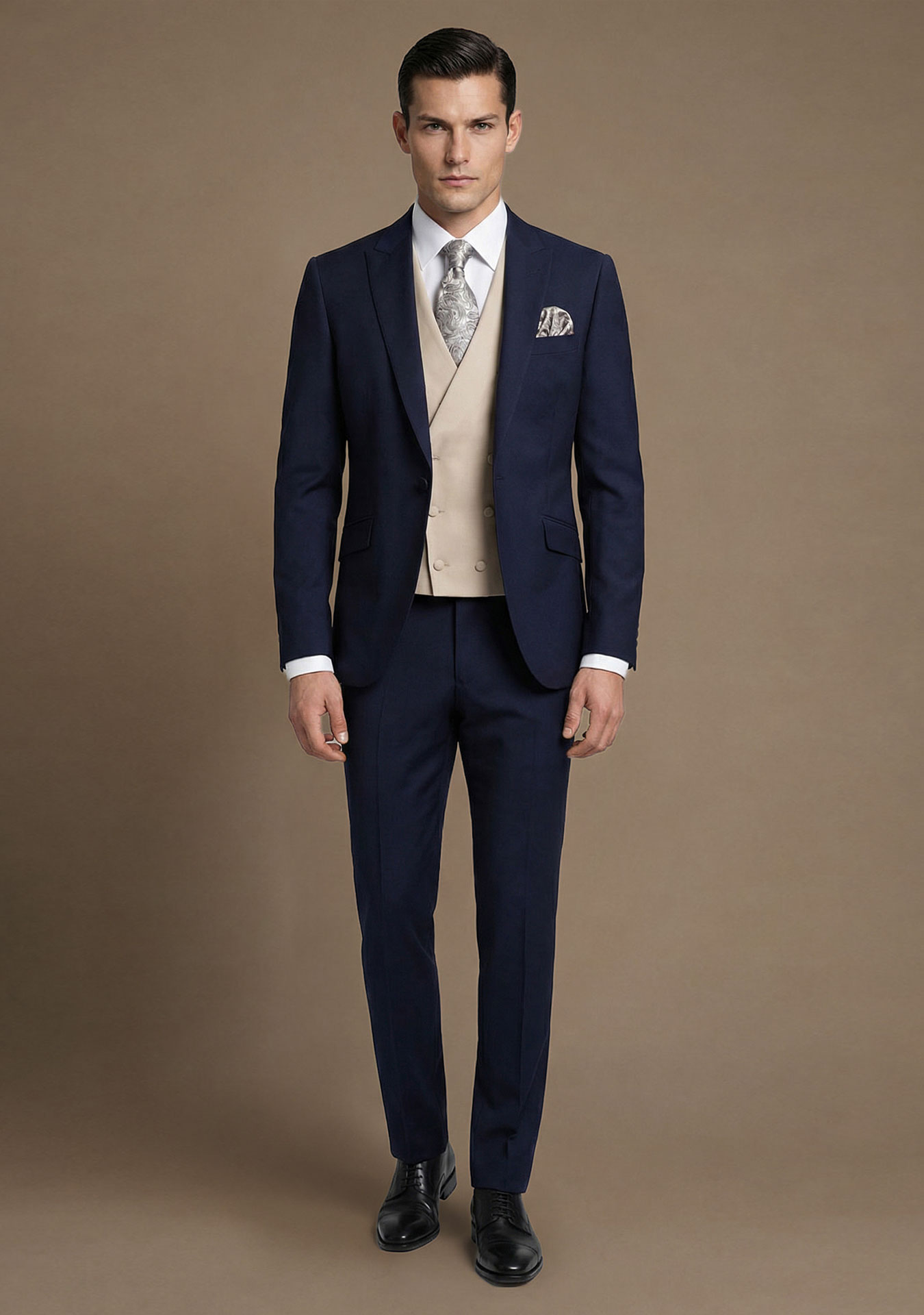 TRAJE AZUL ASPAS TORINO - Imagen 3
